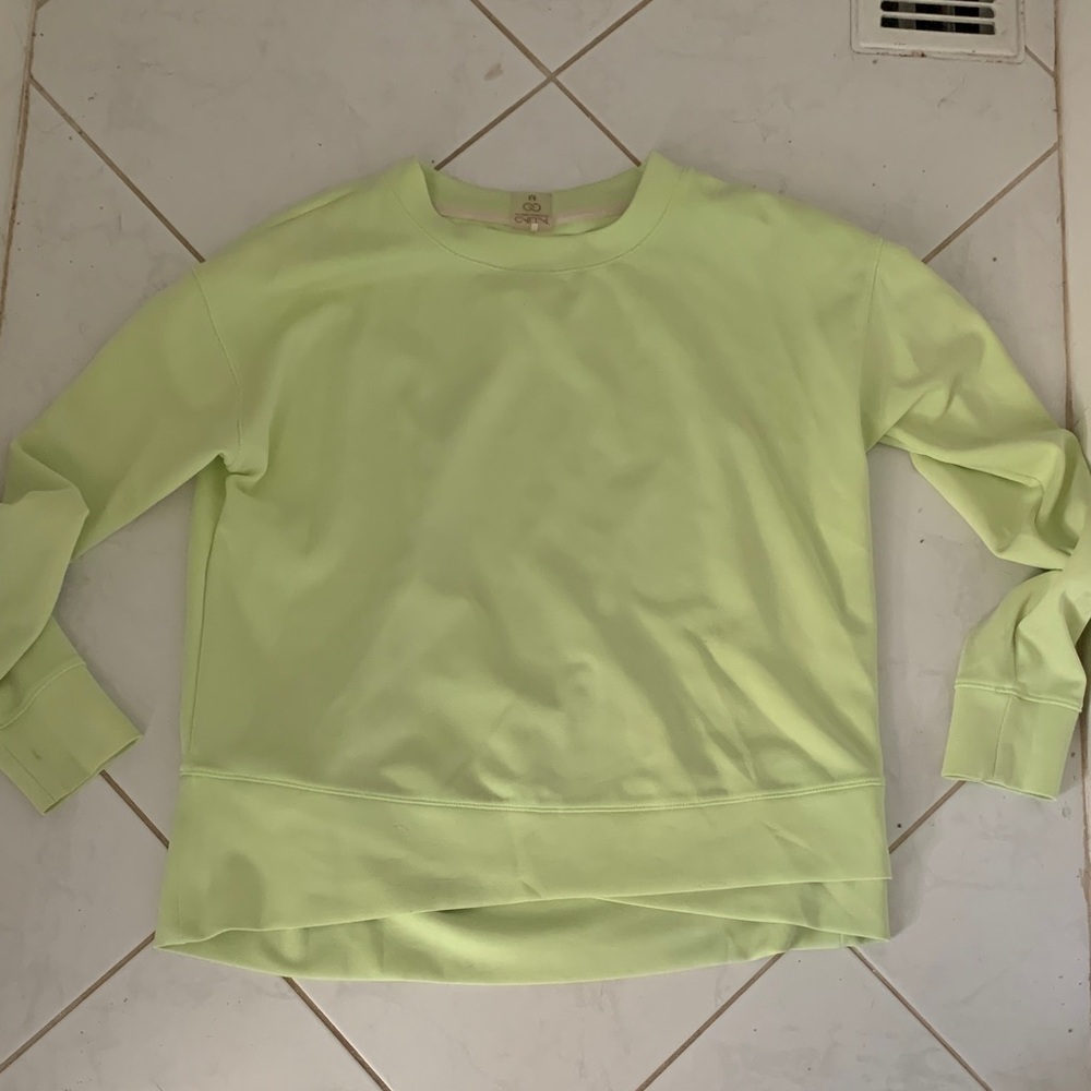 CALIA by Carrie Underwood Pastel Green Sweatshirt